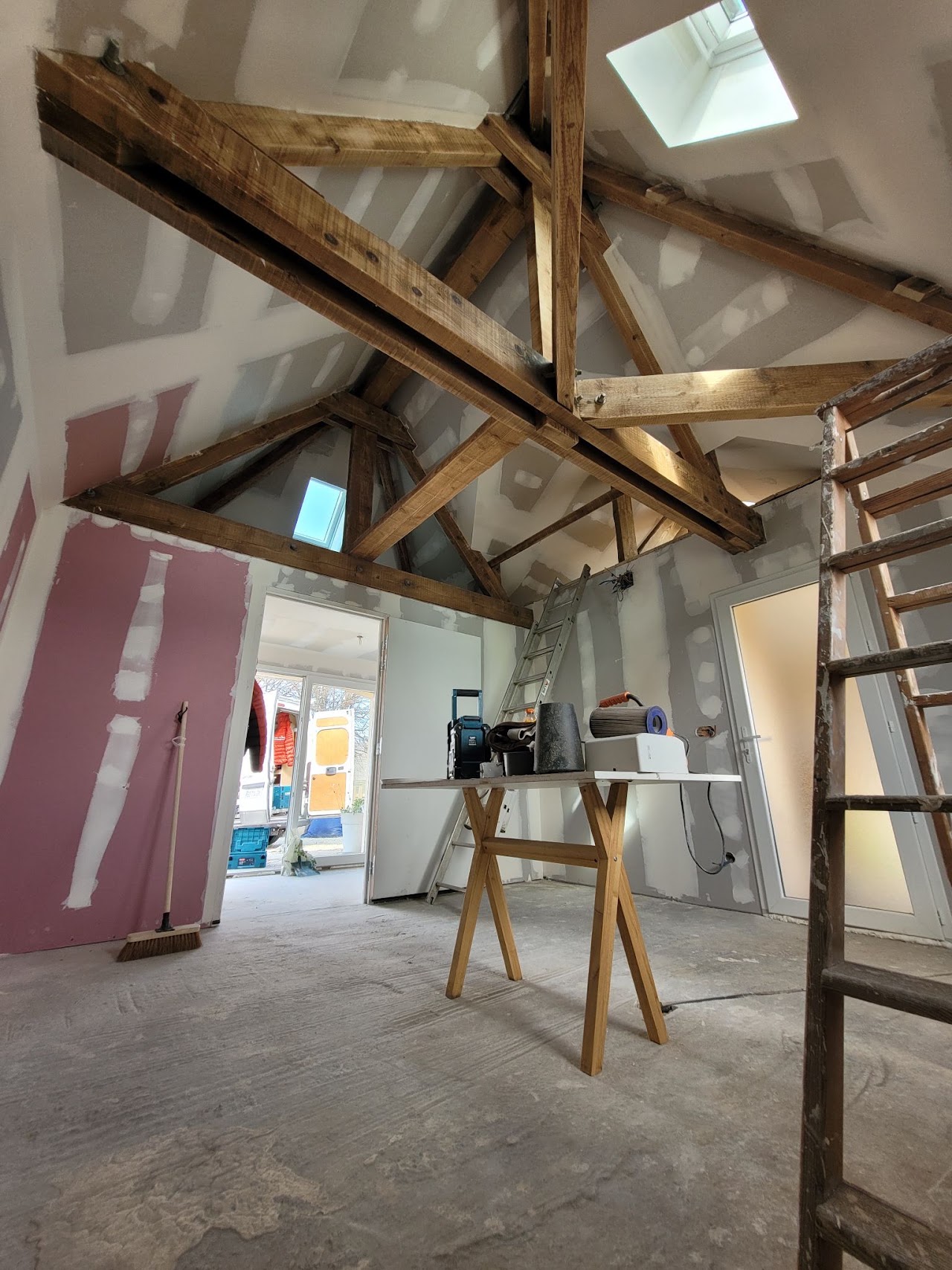 Réalisation 5 — plafonds, cloisons et aménagements en plaque de plâtre, Déco & Design (Pays de Nay, 64)